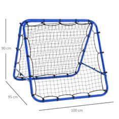 Homestar Nogometna mreža za odbijanje 100x95x90 cm modra