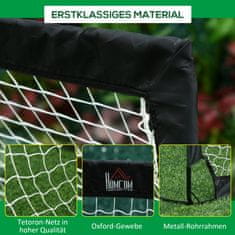 Homestar Nogometni gol komplet 2 kosa 183x90x90 cm črna