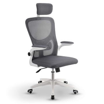 Homestar Pisarniški stol Baltimore 59x60x114-123 cm bel