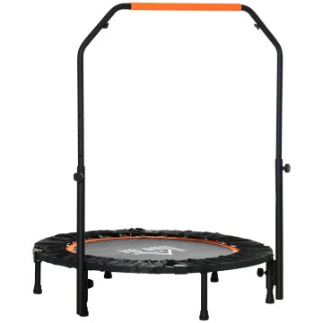 Homestar Trampolin za fitnes 102x102x99 cm Črna