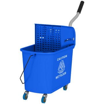 Homestar Voziček za čiščenje 20 L z ločevalnikom 60x27x70,5 cm modra