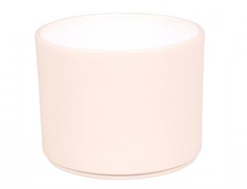 Pokrov za cvetlični lonec PILLAR STRUKTUR keramika mat d21x19cm