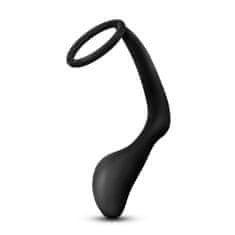 Anal Adventures Analni čep z obročkom za penis Anal Adventures Platinum
