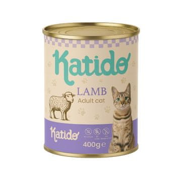 slomart KTI KATIDO jagnjetina 400g - mokra hrana za mačke