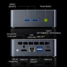 GMKtec MINI PC GMKtec M3 PRO Intel Core i5-13500H 16GB RAM + 512GB SSD WIN 11 Pro