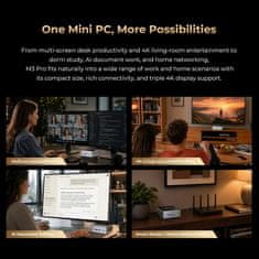 GMKtec MINI PC GMKtec M3 PRO Intel Core i5-13500H 16GB RAM + 512GB SSD WIN 11 Pro