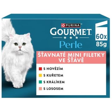 Gourmet Perle kapsule za mačke - Multip.mini viale meso 60 x 85 g