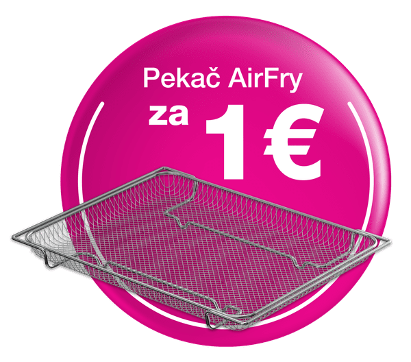 Pekač AirFry za samo 1€!
