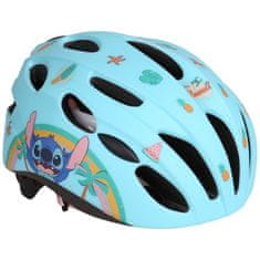 Disney DISNEY Stitch VARNA kolesarska čelada IN-MOLD za deklico, NASTAVLJIVA 48-52 cm