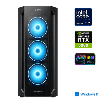 Anni Gamer Elite računalnik, Intel Core Ultra 7 265F, 32GB, SSD2TB, RTX5080, W11H