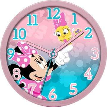 Northix Stenska ura Minnie Mouse, dekorativni dizajn, enostavna za branje
