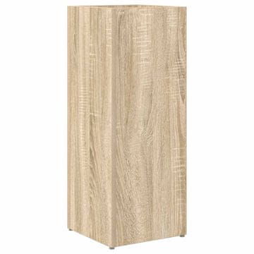 Vidaxl Stojalo za dežnik Sonoma hrast 25 x 24,5 x 64 cm