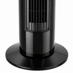 Aga Stolpni ventilator 77 cm Črna
