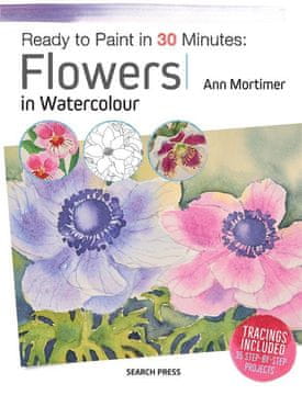 Rayher.	 KNJIGA FLOWERS IN WATERCOLOUR