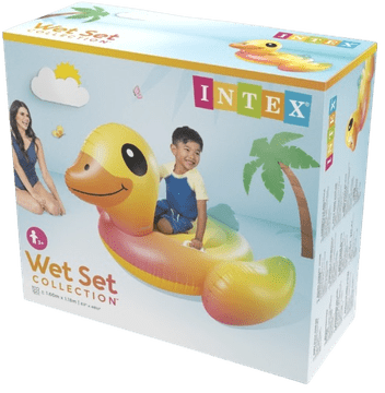 shumee Intex Napihljiva vzmetnica Račka 57556 (6941057403007)
