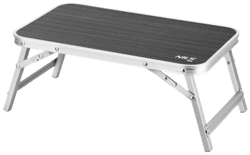 NILS Camp NC3403 zložljiva kamping miza nizka 50 x 30 x 20 cm siva 15-03-338 (5908261681714)