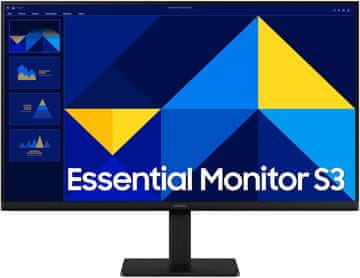 shumee 27-palčni monitor Samsung Essential S3 S30GD FHD (LS27D300GAUXEN)