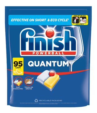 Finish Quantum Limona kapsule za pomivalni stroj, 95 kom