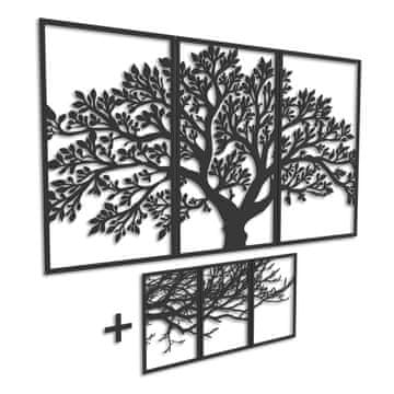 Lesena stenska dekoracija "drevo 1" + dodatna slika drevo 120 X 60 CM + dodatna slika