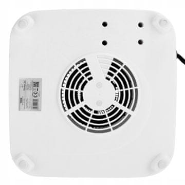 Namizni grelec z ventilatorjem Turin 2000 W