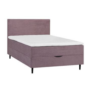 Homestar Postelja Continental LAARA 140x200 cm, roza