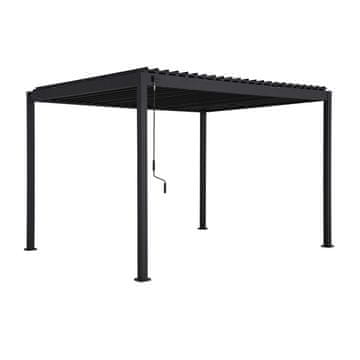 Homestar Paviljon MIRADOR-88 3x3 m, temno siv