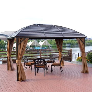 Homestar Paviljon SUNSET 3x4x2,7 m bež rjav