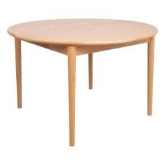 Homestar Jedilna miza TROYES D100+32xV75 cm, hrast