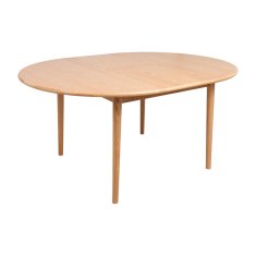 Homestar Jedilna miza TROYES D100+32xV75 cm, hrast