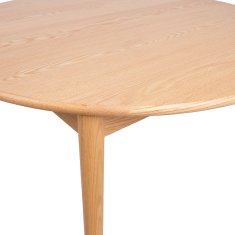 Homestar Jedilna miza TROYES D100+32xV75 cm, hrast