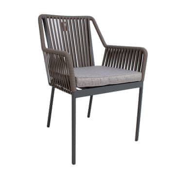 Homestar Stol ANDROS sivo-taupe
