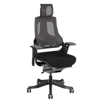 Homestar Delovna stol WAU črno siva