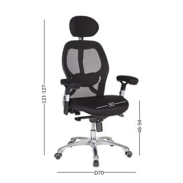Homestar Delovna stol GAIOLA črn