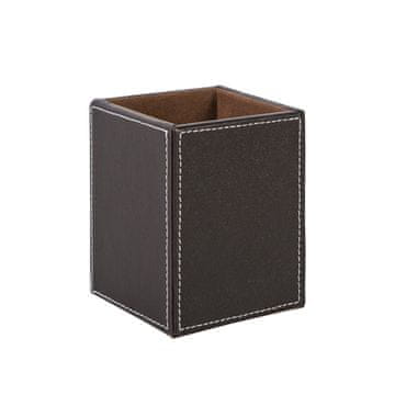Homestar Držalo za pisala WALTER 9x9x11,5 cm temno rjavo