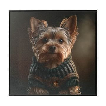 Homestar Stenska umetnina WALLY 50x50 cm majhen pes