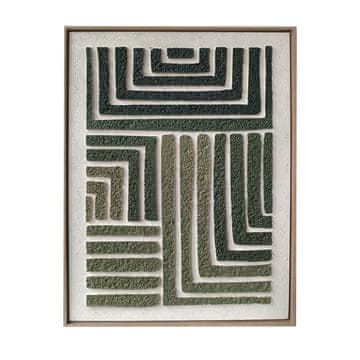 Homestar Stenska umetnina WALLY 60x80 cm zeleni labirint 2