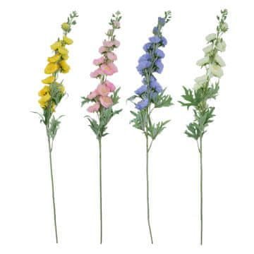 Homestar Umetni cvet Alcea Double H90cm mešanica