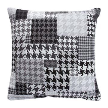 Homestar Blazina HOLLY 45x45 cm, črno-bela
