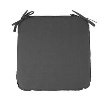 Homestar Blazina za stol OHIO-2 39x39x2,5 cm temno siva vodoodporna