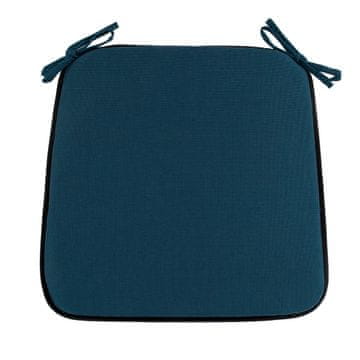 Homestar Blazina za stol SUMMER 39x39x2,5 cm, temno modra