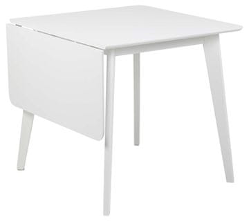 Homestar Jedilna miza ROXBY 80x120x76 cm, bela