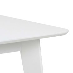 Homestar Jedilna miza ROXBY 80x120x76 cm, bela