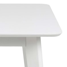 Homestar Jedilna miza ROXBY 80x120x76 cm, bela