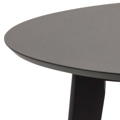Homestar Jedilna miza ROXBY D105xV76 cm črna