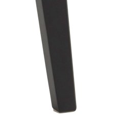 Homestar Jedilna miza ROXBY D105xV76 cm črna