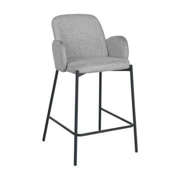Homestar Barski stol DAMEN svetlo siva