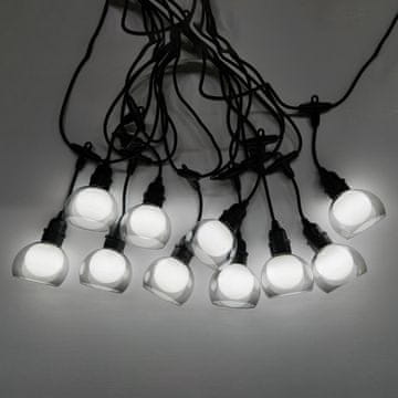 Homestar Praznične luči FLICKER 10 LED žarnic 4,5 m hladna bela svetloba