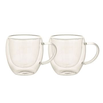 Homestar Steklene skodelice z dvojnimi stenami 2 kosa 200 ml