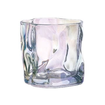 Homestar Stekleni kozarec SHINING 280 ml mavrični