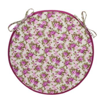Homestar Blazina za stol LONETA NEW D39 cm, vijolična vrtnica